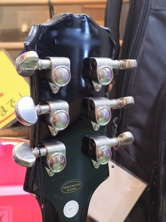 ◆ほぼ未使用 Epiphone エピフォン Les Paul Studio エボニーBLK ケース無し/元箱付き◆_画像4