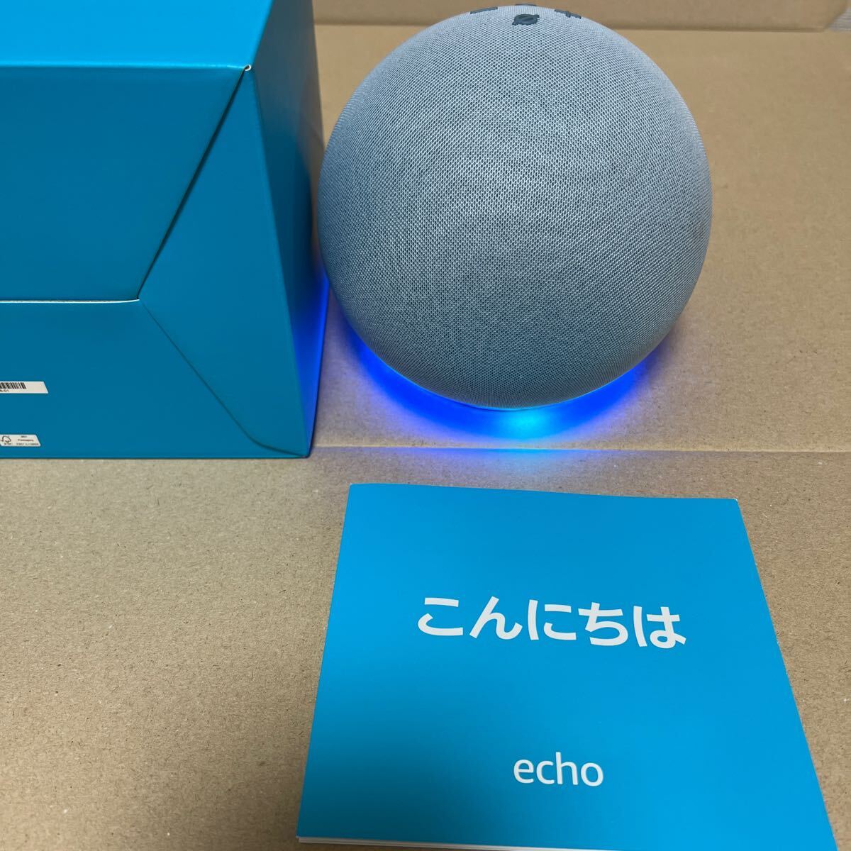 【中古動作品】 Amazon Echo (エコー) 第4世代 - スマートスピーカーwith Alexa - プレミアムサウンド_画像2