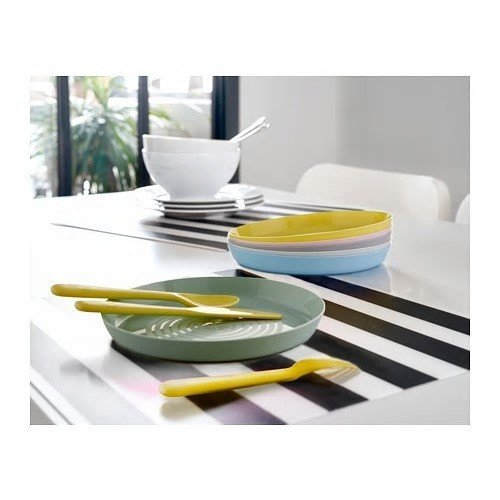 IKEA plate KALAS Mix цвет ассортимент цвет 6 деталь стоимость доставки Y750!