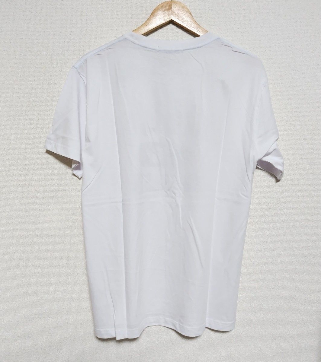 【新品】ARCADE ロゴプリントTシャツ クルーネック アメカジ 半袖 ホワイト LLサイズ