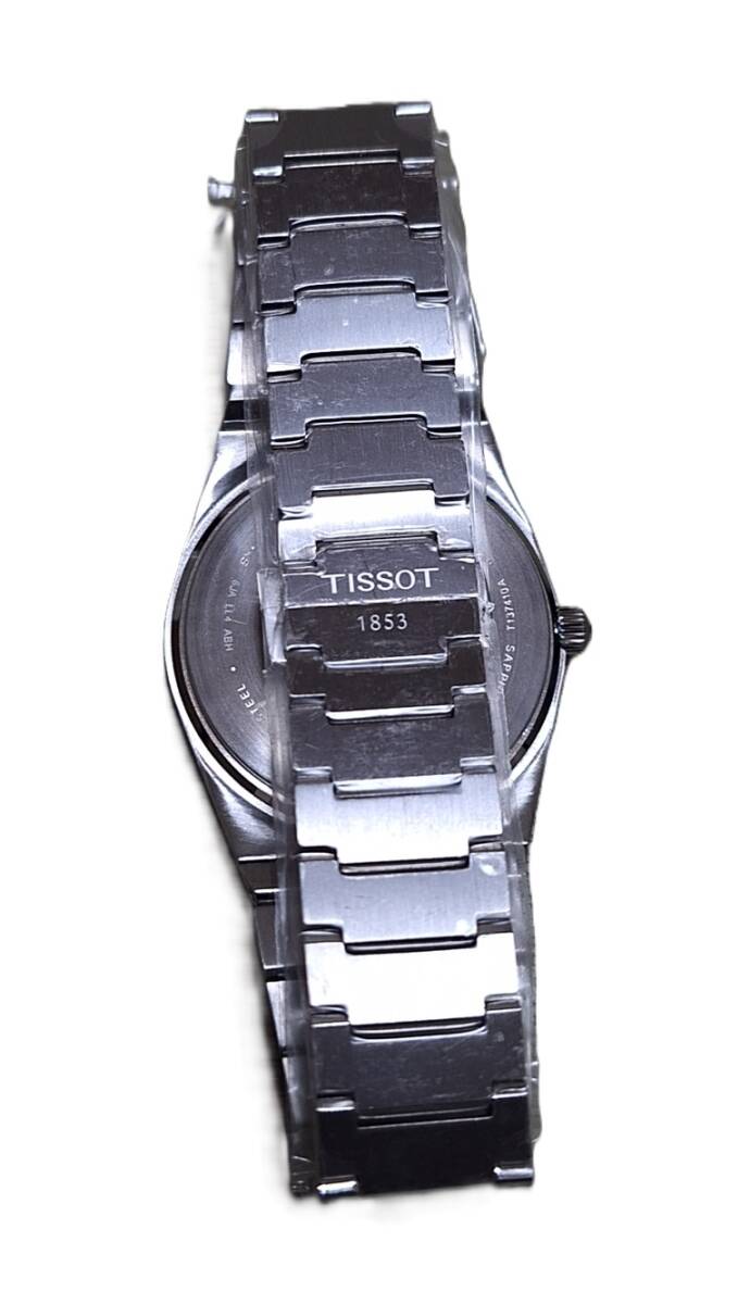 【ほぼ新品】ティソ（tissot）PRX 40mm クォーツ ダークグリーン カスタム メンズ腕時計 本体のみ_画像5