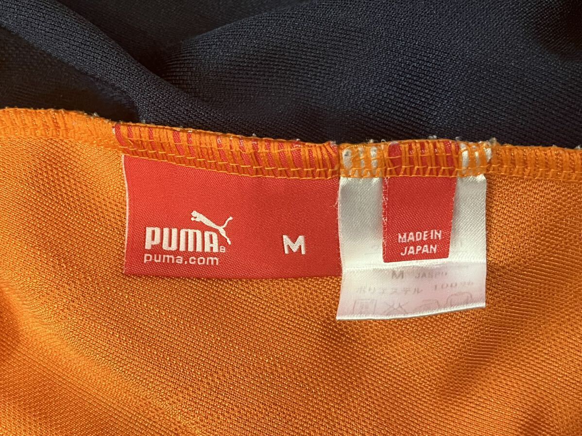PUMA プーマ ジャージ パンツ メンズ ネイビー／オレンジ メンズ Mサイズの画像4