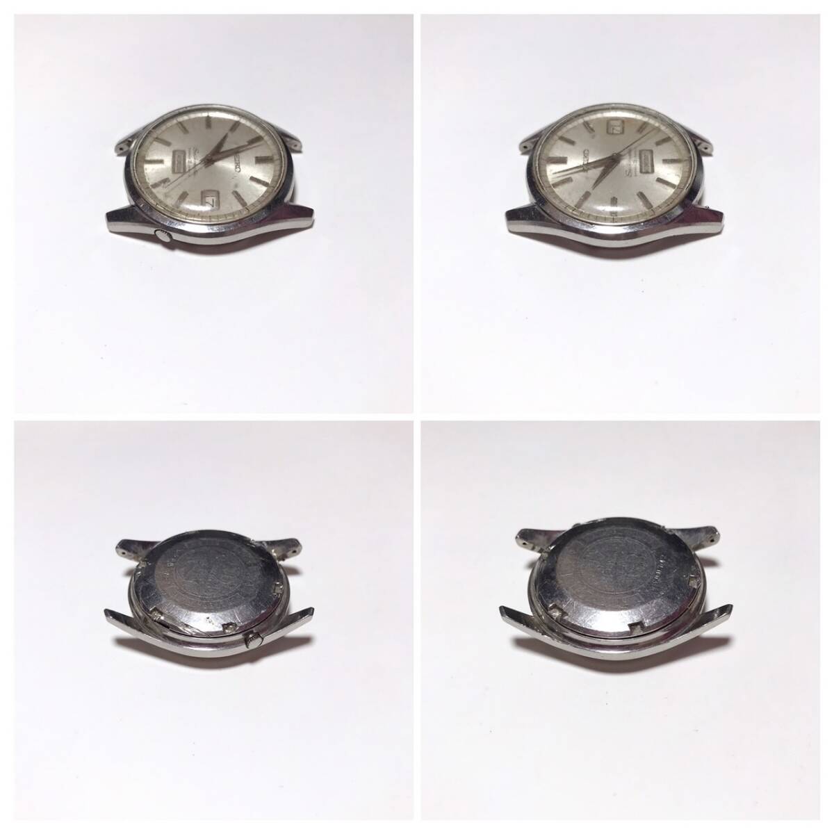 【1円】時計 SEIKO セイコー Seikomatic セイコーマチック DIASHOCK 35 JEWELS ダイヤショック 35石 6218-8971 自動巻き デイデイト イルカの画像4