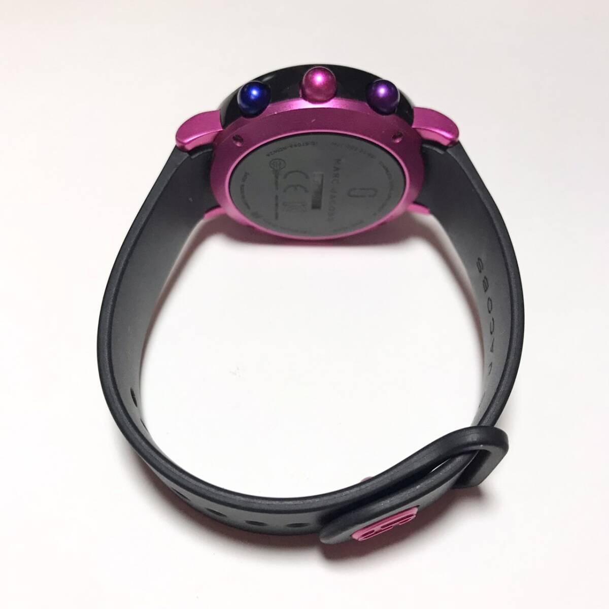 [1 иен ] часы MARC JACOBS Mark Jacobs HYBRID hybrid NDW2T смарт-часы чёрный / розовый серия наручные часы часы утиль обращение 
