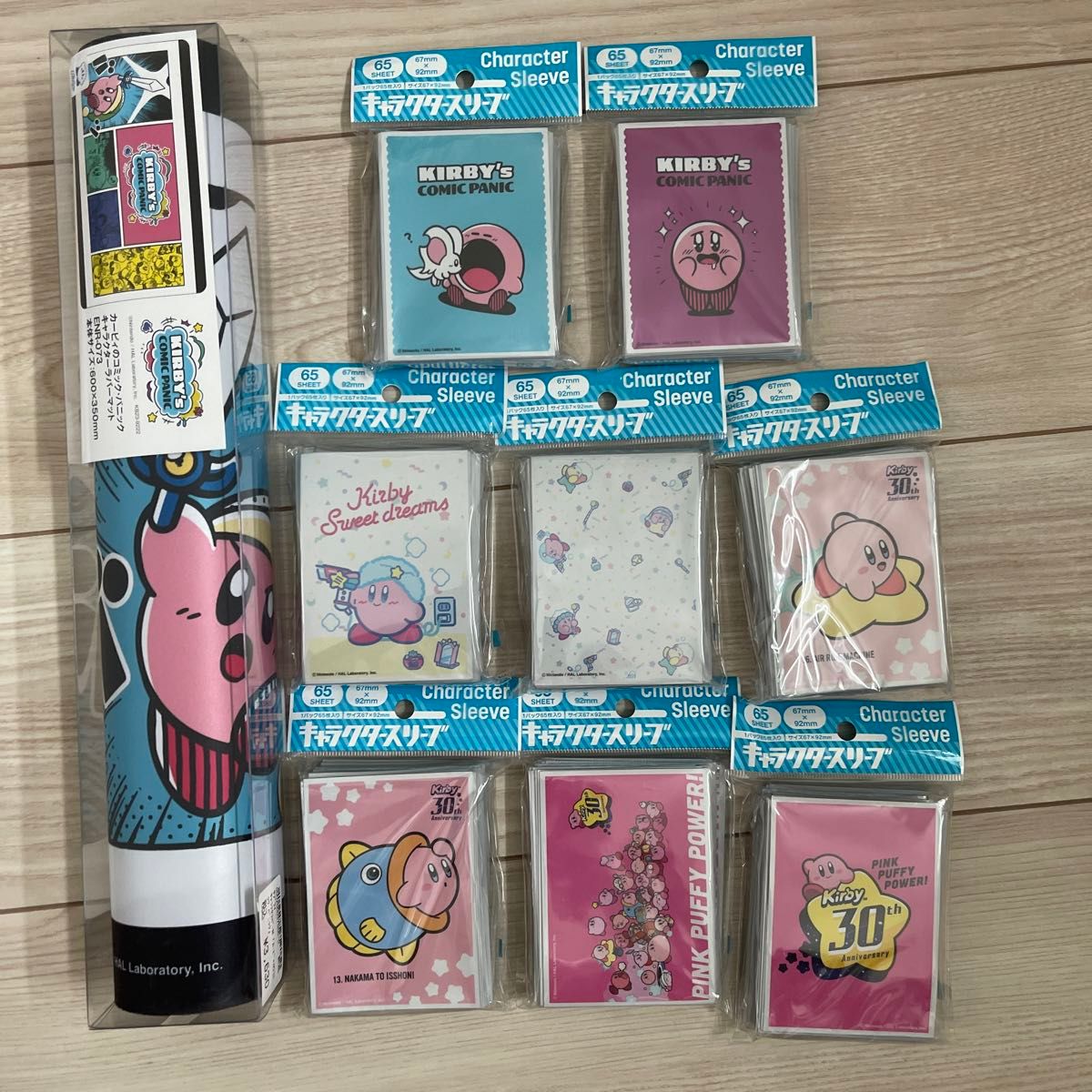 星のカービィ プレイマット スリーブ 星のカービィ ラバーマット スリーブ セット|Yahoo!フリマ(旧