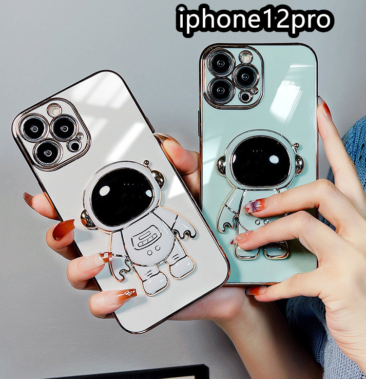 iphone12proケース カーバー TPU 可愛　お洒落　韓国　　軽量 ケース 耐衝撃 高品質 ホワイト2_画像1