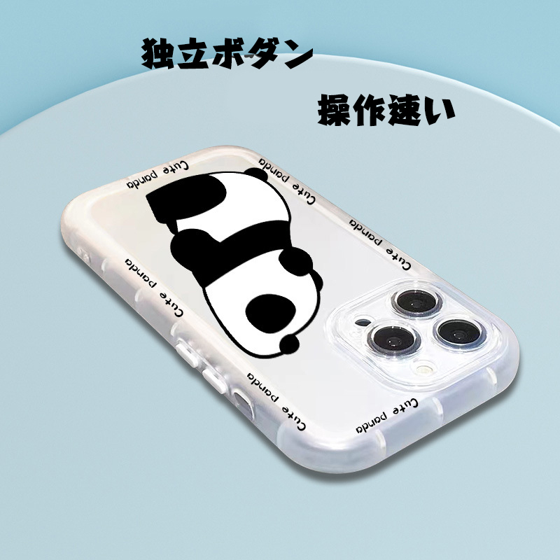 iphone11promaxケース カーバー TPU 可愛い　パンダ　お洒落　　軽量 耐衝撃 　高品質_画像4
