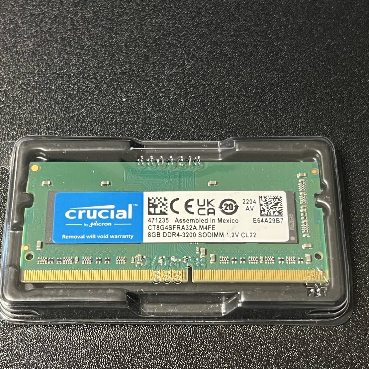 Crucial DDR4-3200 8GB SODIMM CT8G4SFRA32A 送料無料の画像1