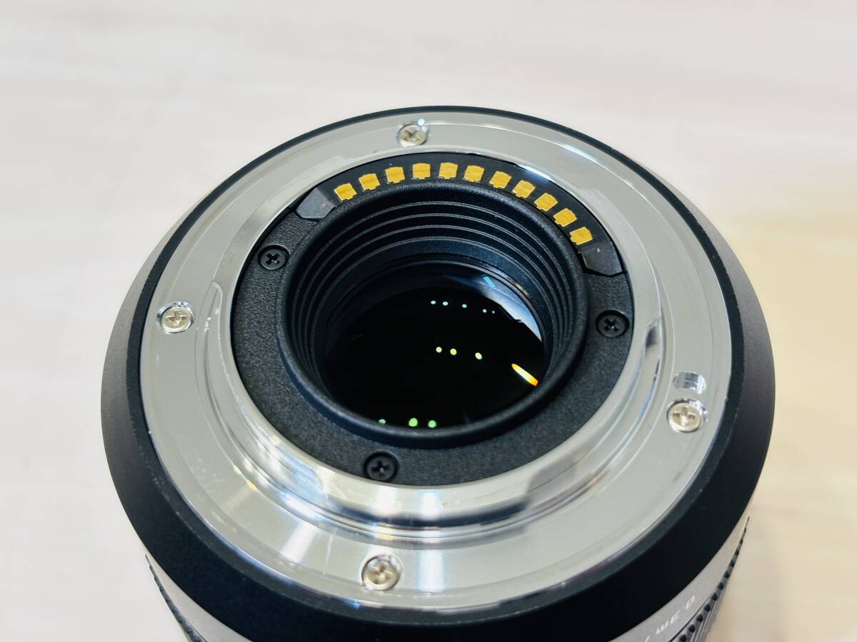 【極上美品】Panasonic レンズ LUMIX LEICA DG SUMMILUX 25mm/F1.4 ASPH. H-X025 パナソニック ワンオーナー品 元箱付属品ありの画像4