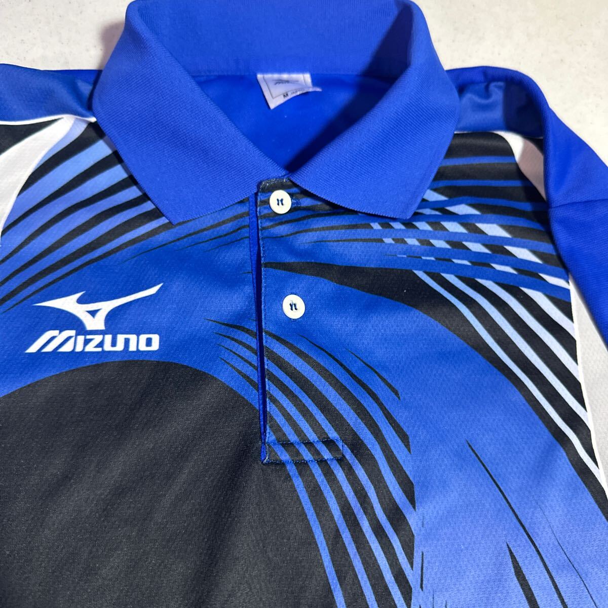 ミズノ MIZUNO JTTA 日本卓球協会公認 卓球ウェア ユニフォーム ポロシャツ Mサイズ_画像7