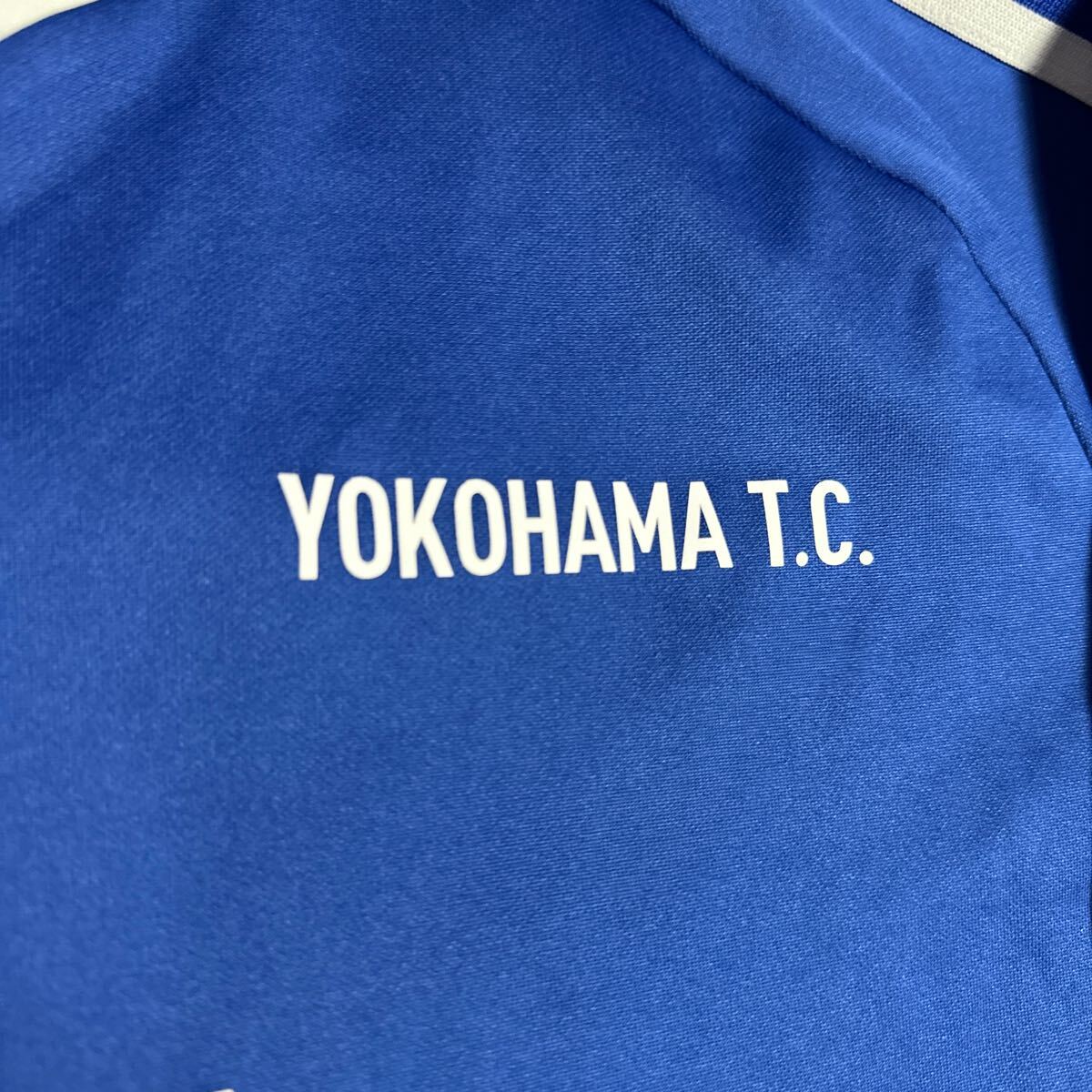 YOKOHAMA T.C サッカー 支給 着用 アディダス adidas ユニフォーム Oサイズ_画像7