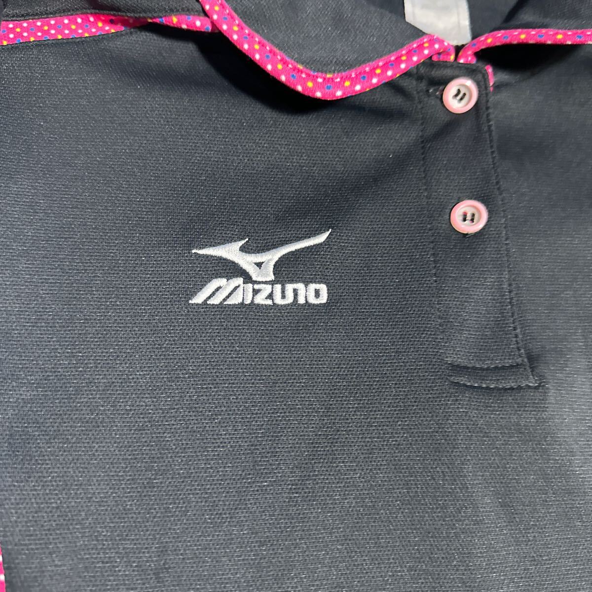 ミズノ MIZUNO JTTA 日本卓球協会公認 卓球ウェア ポロシャツ ユニフォーム ウェア 女性用Mサイズ_画像6