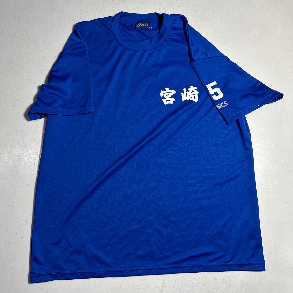 宮崎選抜 野球部 アシックス asics 野球 トレーニング用 プラクティスシャツ ウェア XOサイズ_画像1