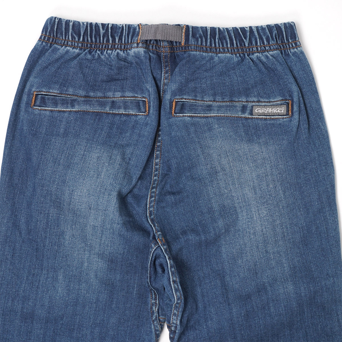 GRAMICCI × OSHMAN'S 別注 DENIM NN RIB PANTS【XS】DARK USED GRAMICCI × OSHMAN'S 別注 DENIM NN RIB PANTS【XS】DARK USED