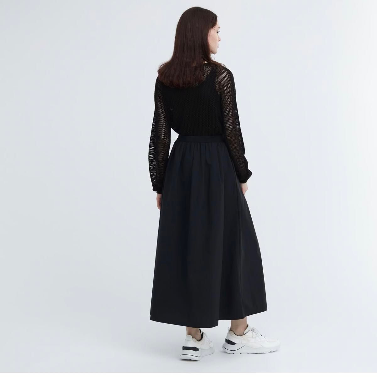 【UNIQLO】ボリュームロングスカート（丈標準86～90cm） Mサイズ