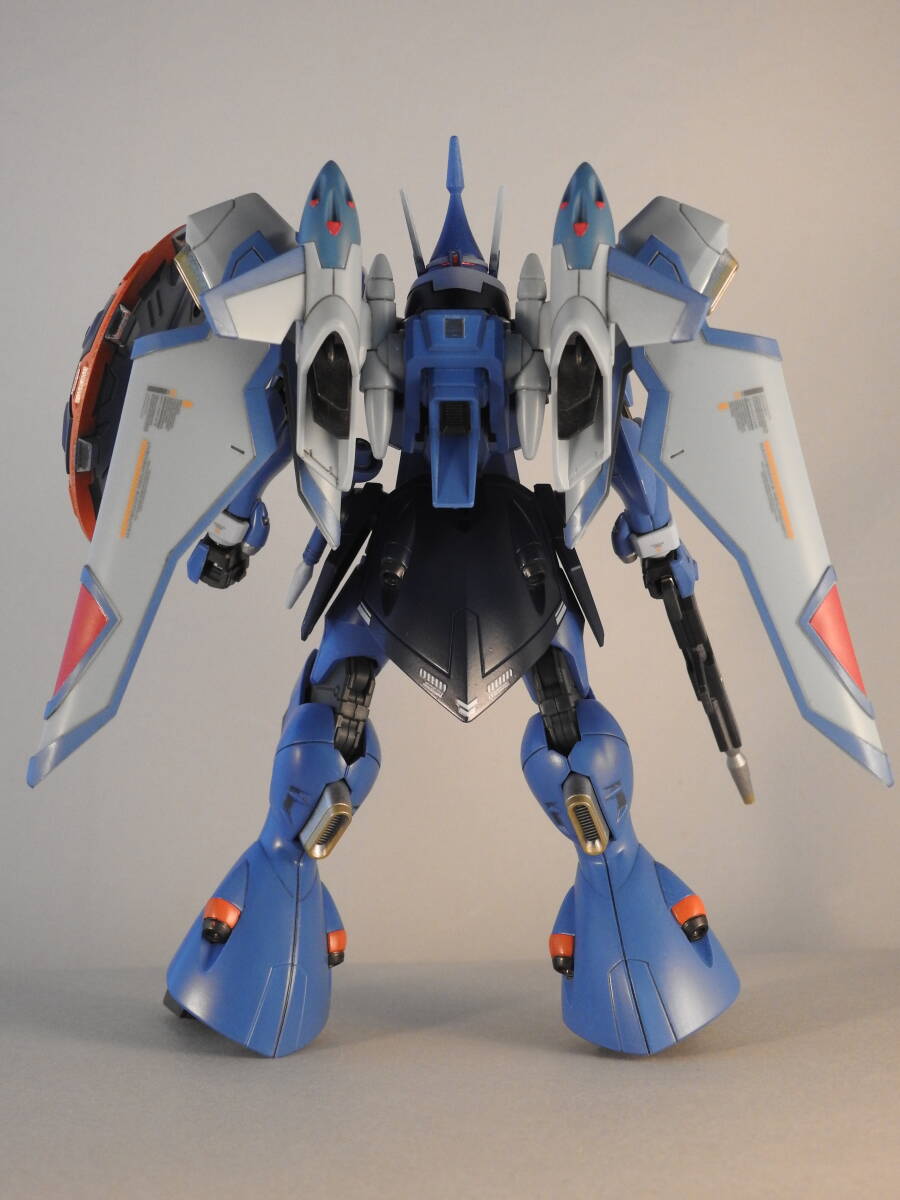 HG COSMIC ERA HG 1/144　ZGMF-2027/H ギャンシュトローム(ヒルダ・ハーケン専用機) モノアイLEDライト点灯　完成品 _画像7