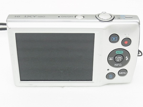 ★中古品★Canon IXY 180 コンパクトデジタルカメラ シルバー★_画像5