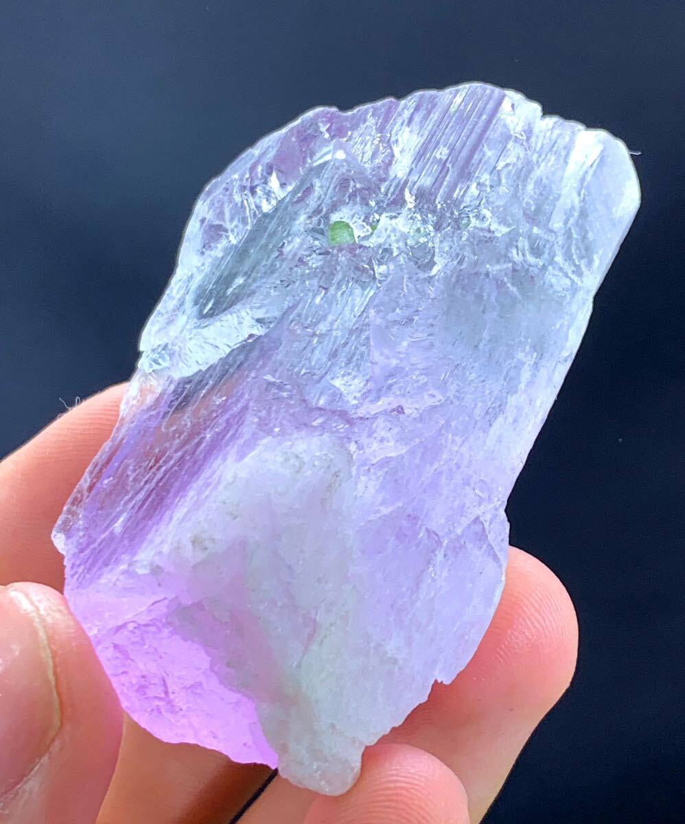 終端バイカラークンツァイトクリスタル Terminated Bicolor Kunzite Crystal From Afghanistan_画像8