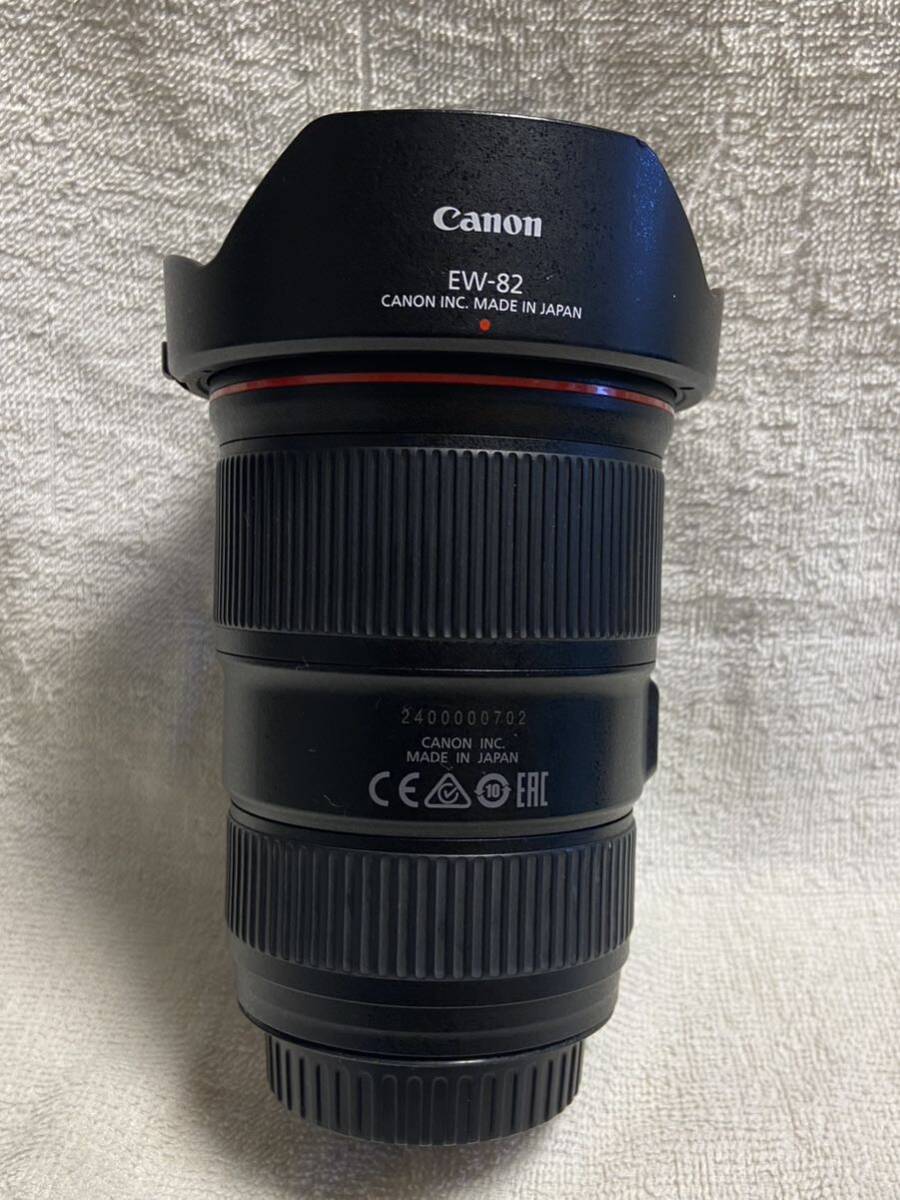 CANON ZOOM EF 16-35mm F4 L IS USM キャノン 中古美品の画像8