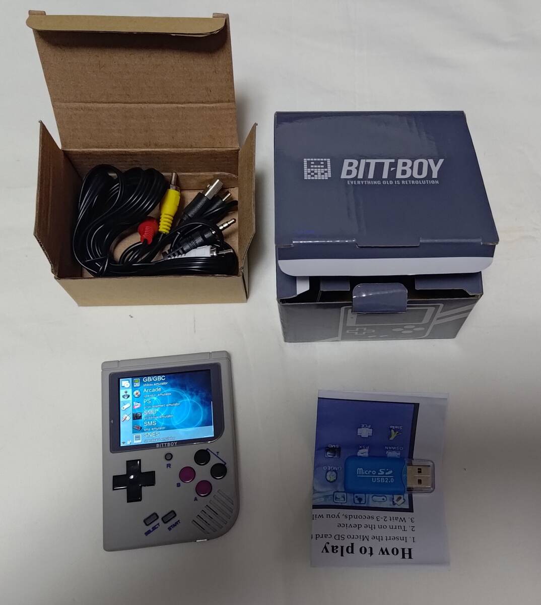 [美品・オマケ付]Anbernic RG350M・bittboy　アンバーニック_画像4