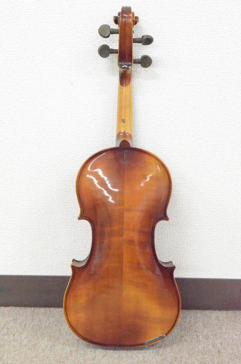 B◆SUZUKI VIOLIN スズキ 鈴木バイオリン NO.17 4/4 1963年製 ヴァイオリン 弦楽器 ショルダーレスト 弓 ケース付◆の画像5