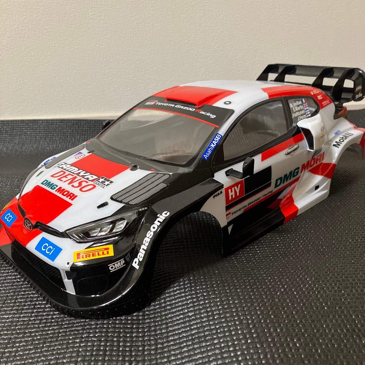 1/10RC トヨタ ガズー レーシング WRT/GR ヤリス ラリー1 1/10RC トヨタ ガズー レーシング WRT/GR ヤリス ラリー1
