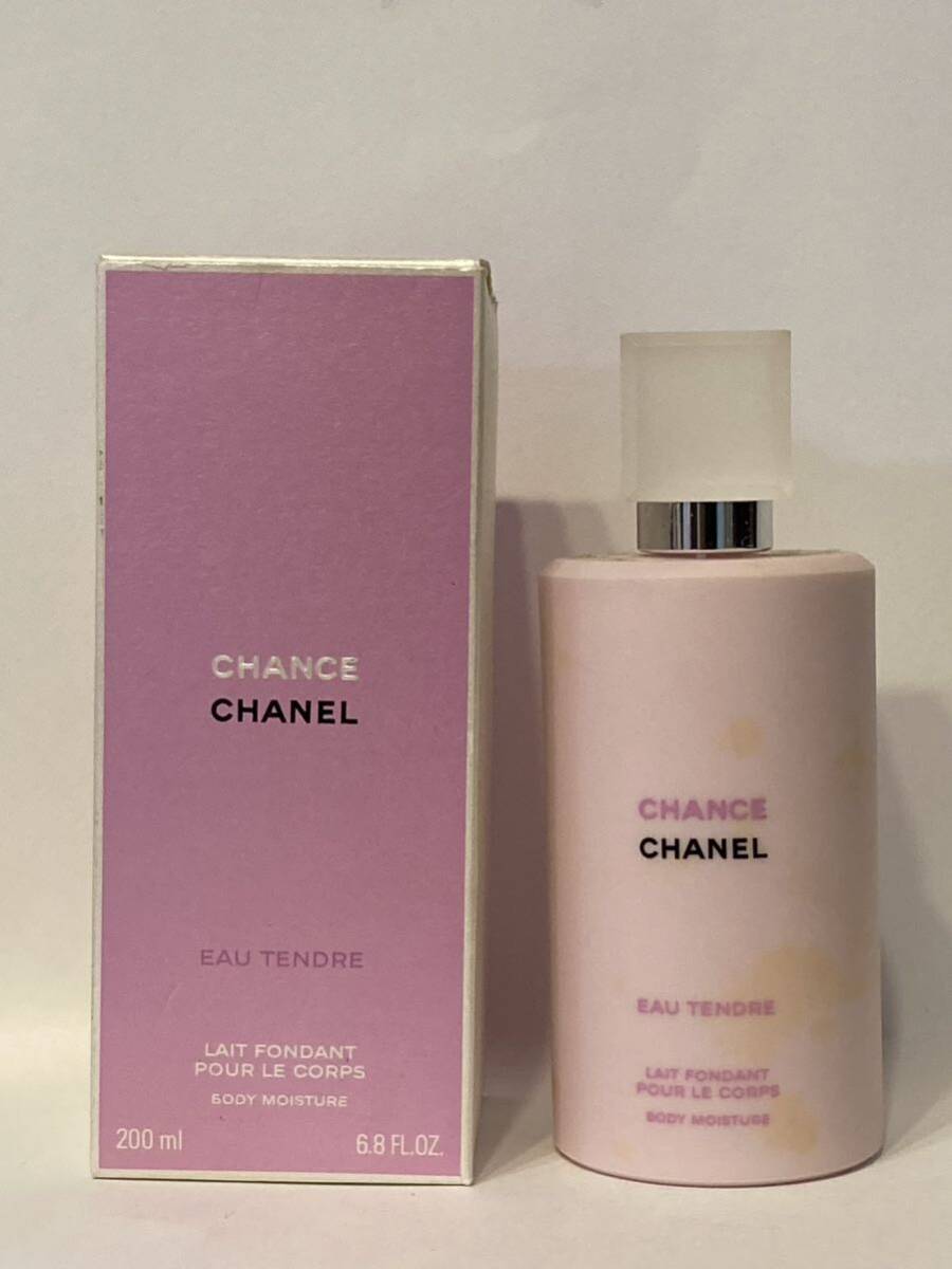 I4E008* as good as new * Chanel CHANEL Chance CHANCEo- tongue duru body mo chair tea - body for milky lotion body milky lotion 200ml