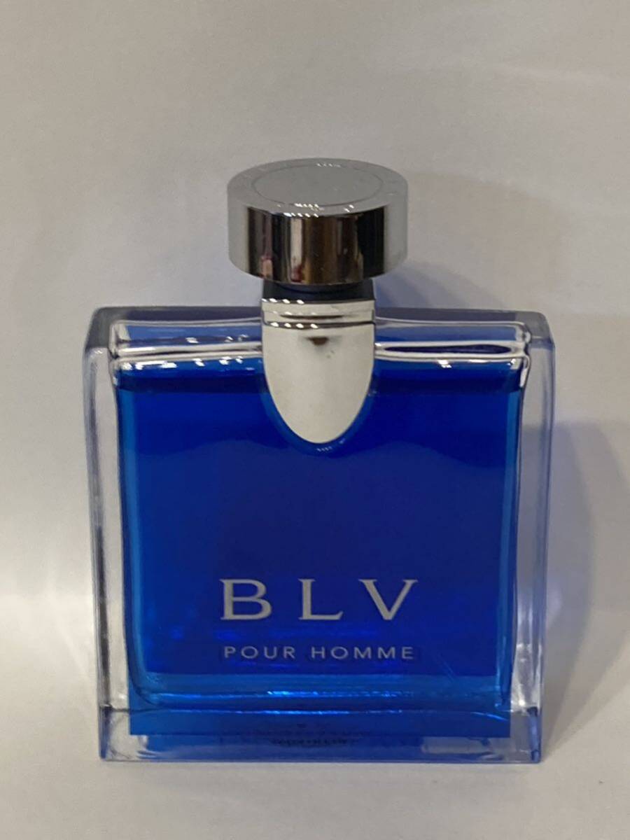 I4E056◆ ブルガリ BVLGARI ブルー BLV プールオム オードトワレ EDT 香水 100mlの画像1