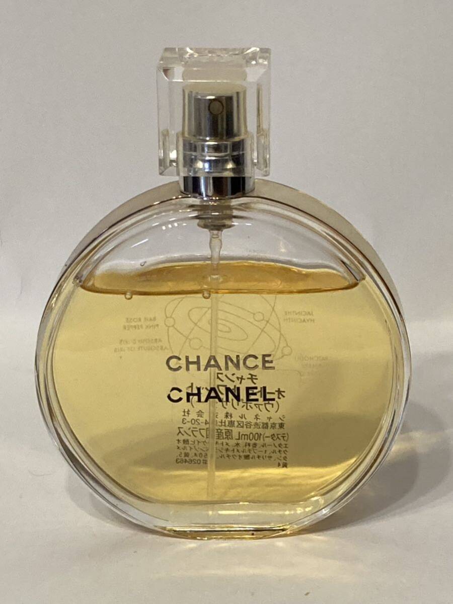 I4E093◆ シャネル CHANEL チャンス CHANCE オードゥ トワレット EDT 香水 100mlの画像1