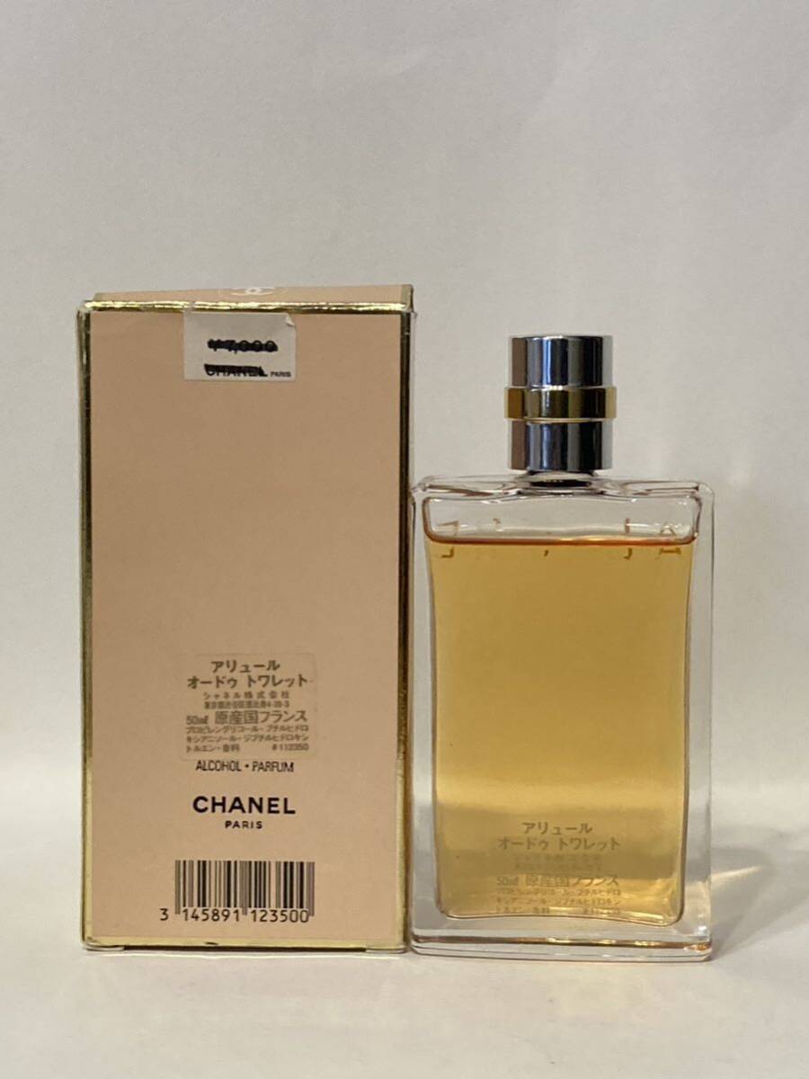 I4E102◆ シャネル CHANEL アリュール ALLURE オードゥ トワレット EDT 香水 50mlの画像3