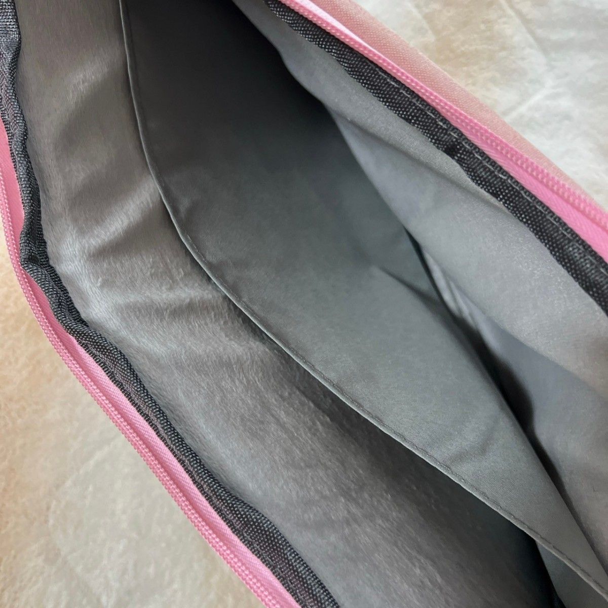 A17　PCケース　ピンク　15インチ　タブレット　防水　男女兼用　シンプル　タブレットケース　起毛　収納　無地　ポケット