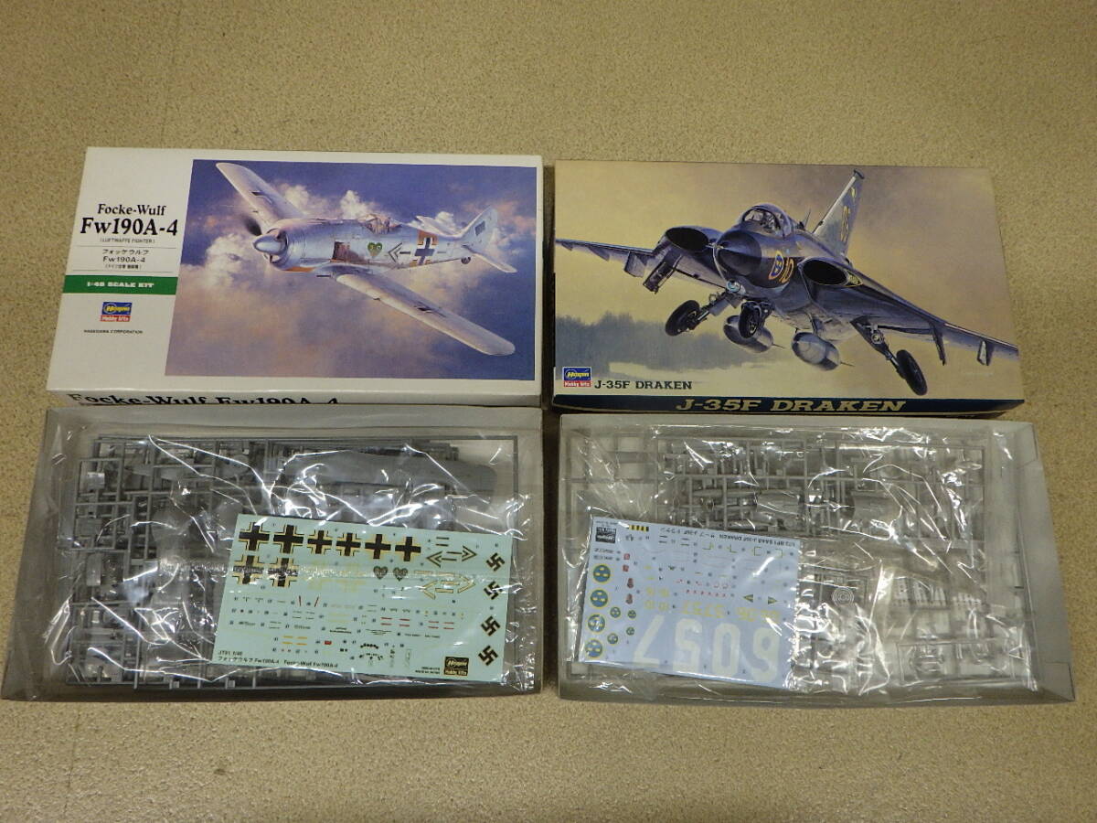 [ Dub li equipped ] Hasegawa 1/48,1/72 each size 3 machine by fighter (aircraft) ( aircraft ) model plastic model 6 piece (SET-13)