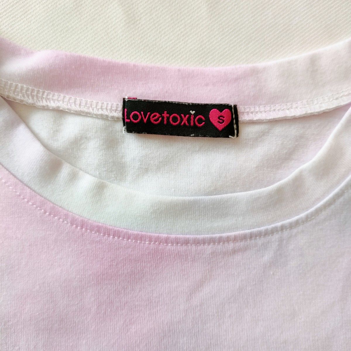 ナルミヤlovetoxicラブトキシック★半袖TシャツワンピースS 140cm