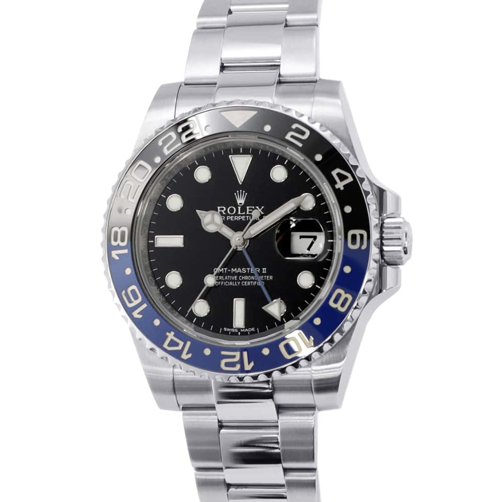 ロレックス GMTマスター2 116710BLNR ROLEX 腕時計 黒文字盤 【安心保証】_画像1