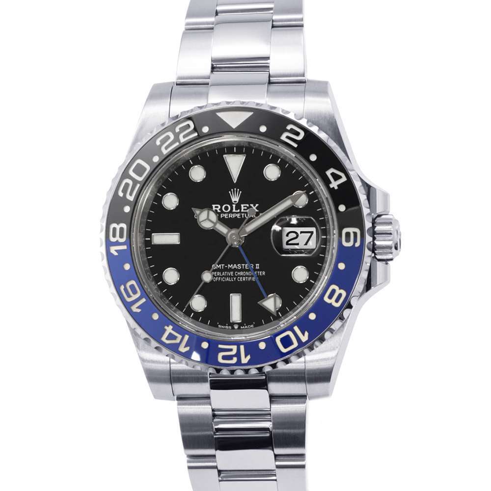 ロレックス GMTマスター2 126710BLNR ROLEX 腕時計 黒文字盤 【安心保証】_画像1