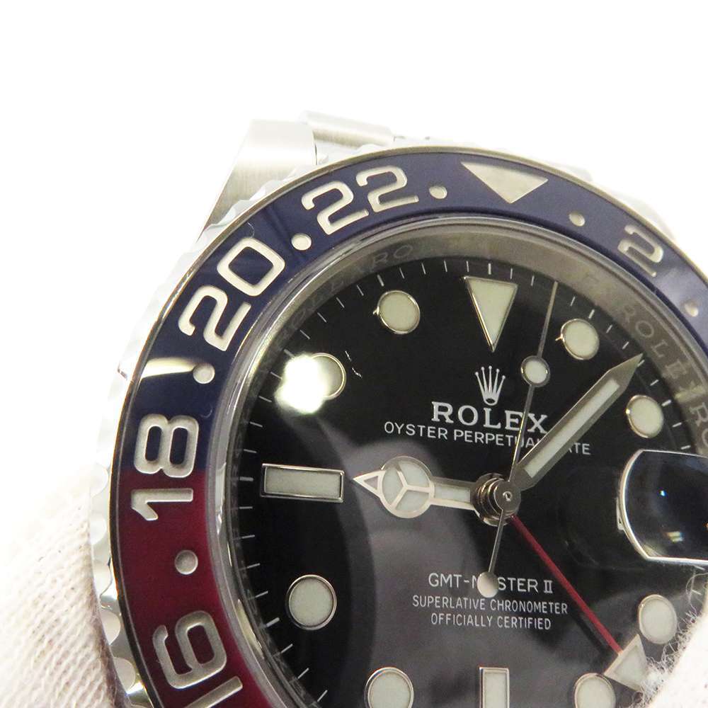 ロレックス GMTマスター2 126710BLRO ROLEX 腕時計 黒文字盤 【安心保証】_画像4