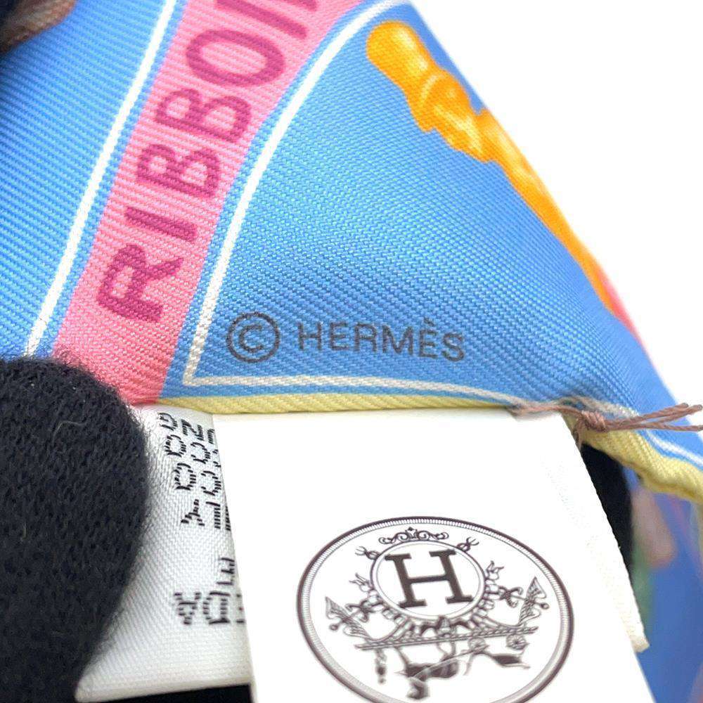 エルメス スカーフ ツイリー ファニー・アイスクリーム Funny Ice Cream HERMES 2024春夏_画像6