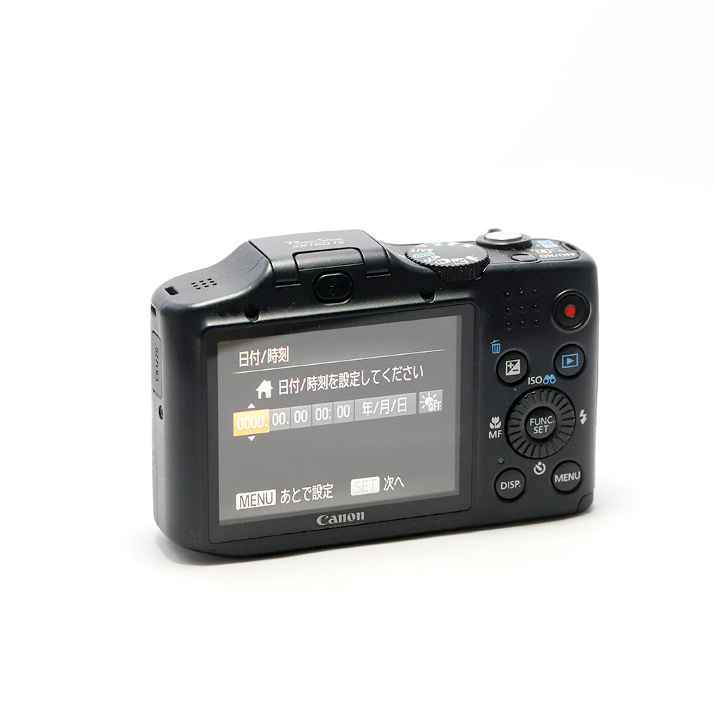 キヤノン Canon PowerShot SX160 IS コンパクトデジタルカメラ 単三電池稼働_画像3
