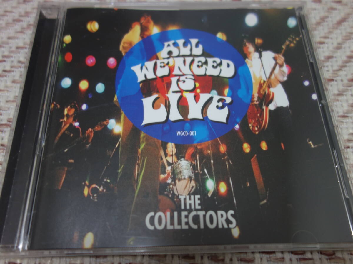 THE COLLECTORS 「ALL WE NEED IS LIVE」 古市コータロー_画像1