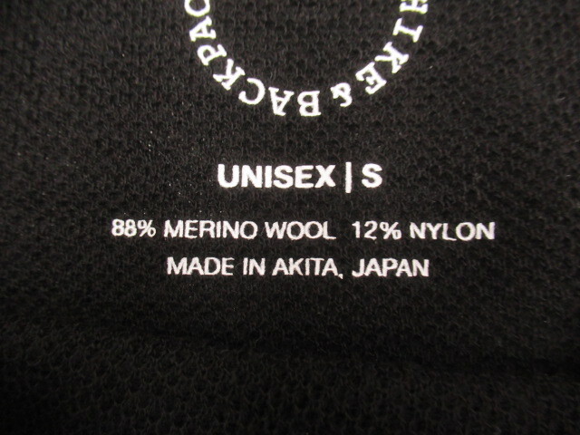 山と道 DF Mesh Merino Crew Neck Black Sサイズ アウトドアウェア 034682009_画像4