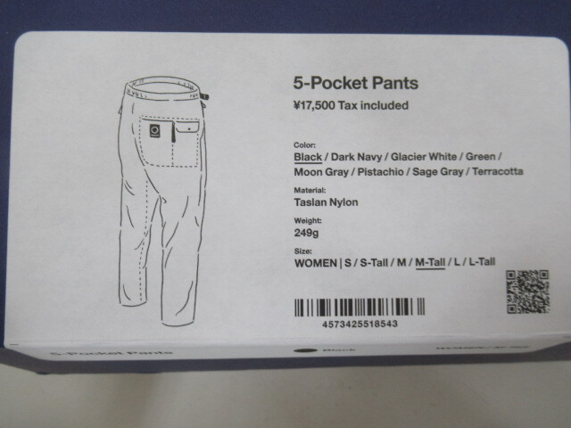  гора . дорога 5-Pocket Pants WOMEN M-Tall размер уличный одежда 034874001