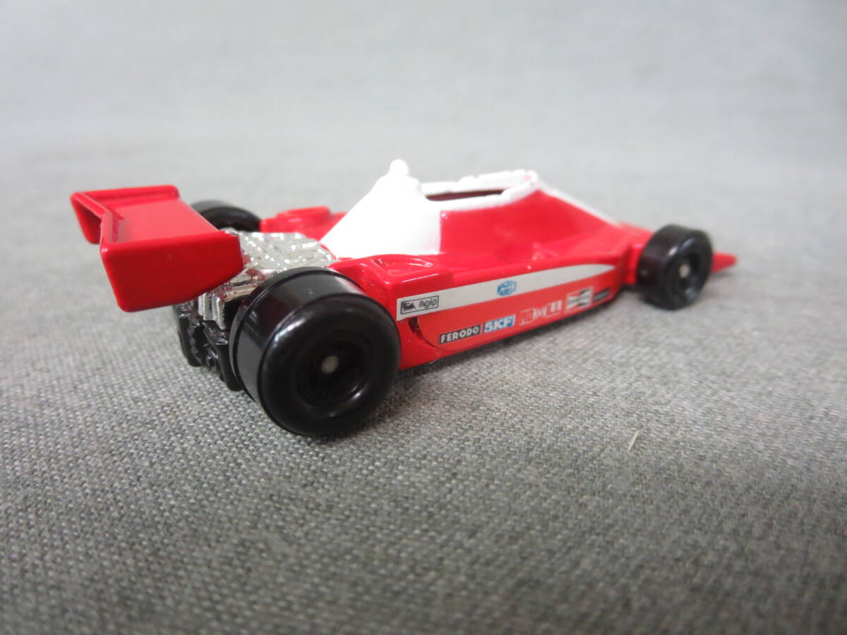 当時物　昭和レトロトミ二カー　トミカ　日本製　F1マシーン　タイレル　ブラバム　マクラーレン　フェラーリ　他セット中古品！_画像9