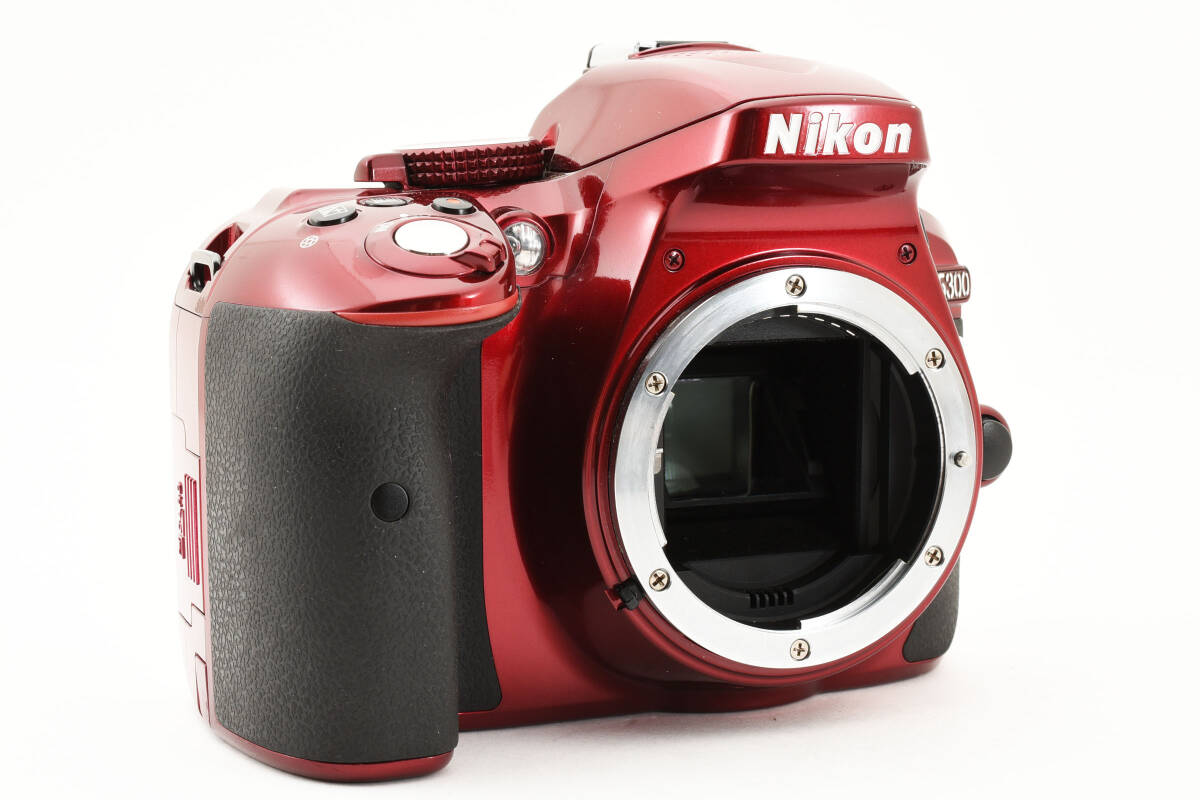【難アリ】ニコン Nikon D5300 ボディ レッドの画像3
