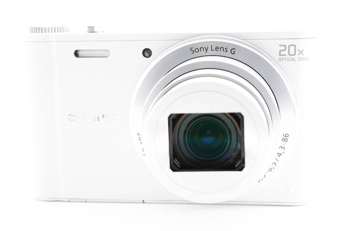 【実用品】ソニー SONY Cyber-shot DSC-WX300 ホワイト 元箱_画像3