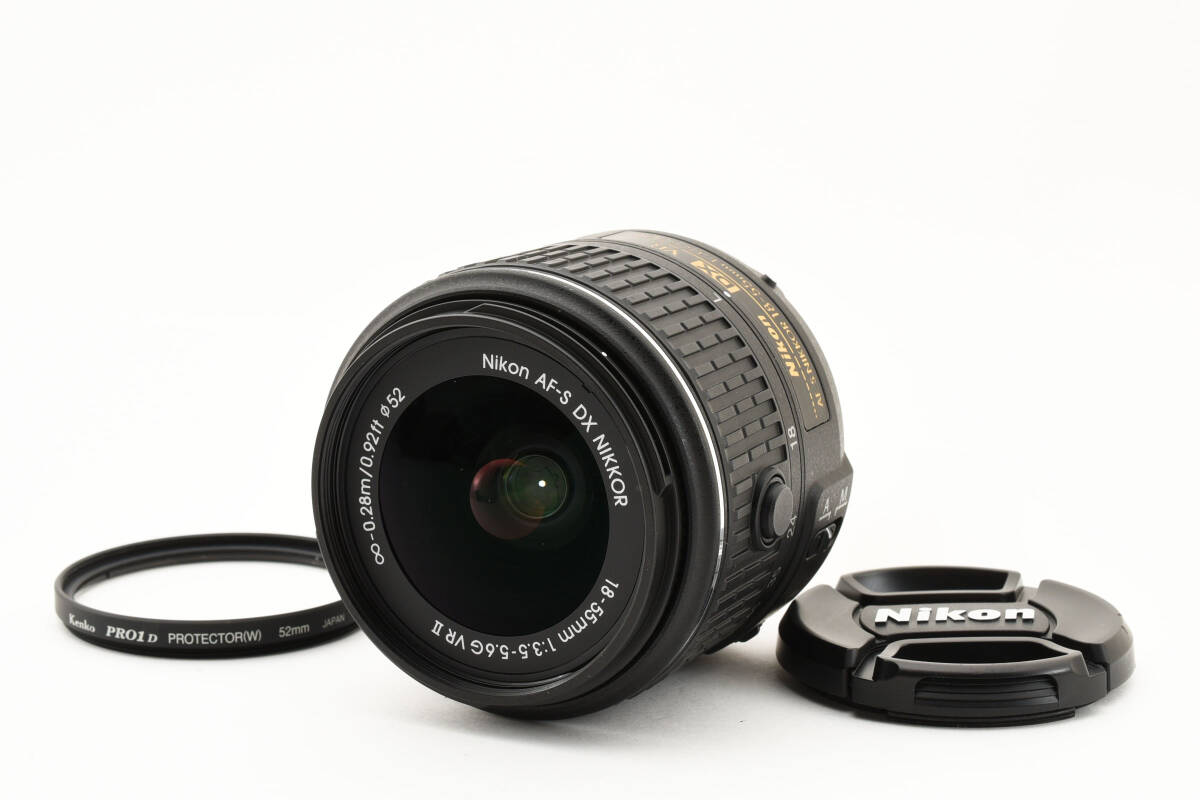 【美品】ニコン Nikon AF-S DX NIKKOR 18-55mm F3.5-5.6G VR II_画像1