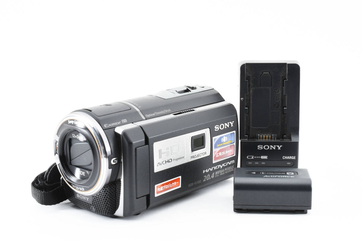 【良品】ソニー SONY Handycam HDR-PJ590V 使用感少なめ_画像1