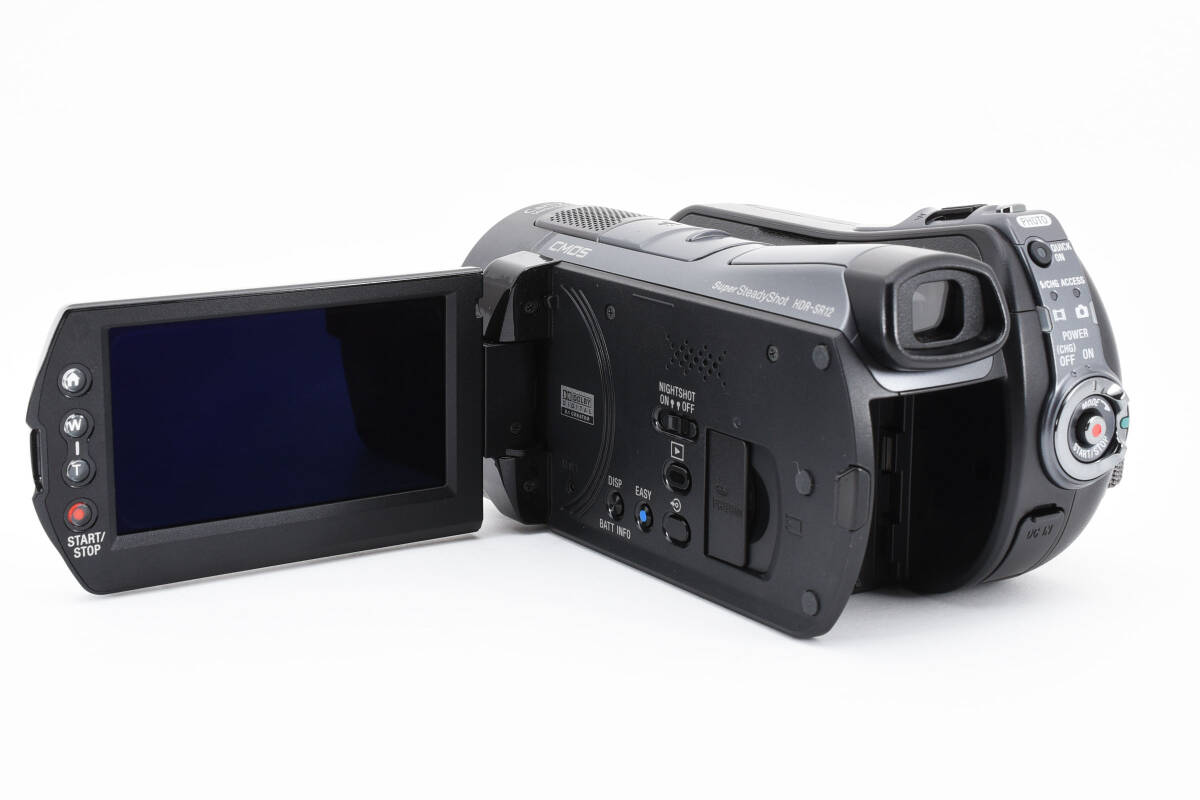 【良品】ソニー SONY HDR-SR12 ハンディカム デジタルビデオカメラ_画像5