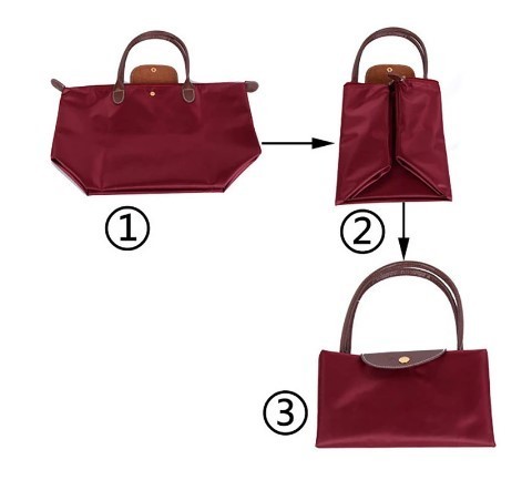 【NEW】ロンシャン 風　LONGCHAMP 風　プリアージュ トートバッグ 　ハンドバッグ_画像10