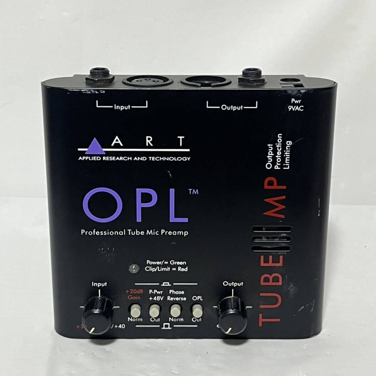 ART Tube MP OPL microphone preamplifier body only electrification verification sound equipment 