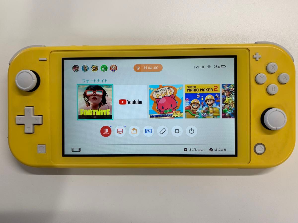 【正常動作品】任天堂スイッチライトNintendo SwitchLiteイエロー中古本体のみ動作品［管理No.12308092］ 